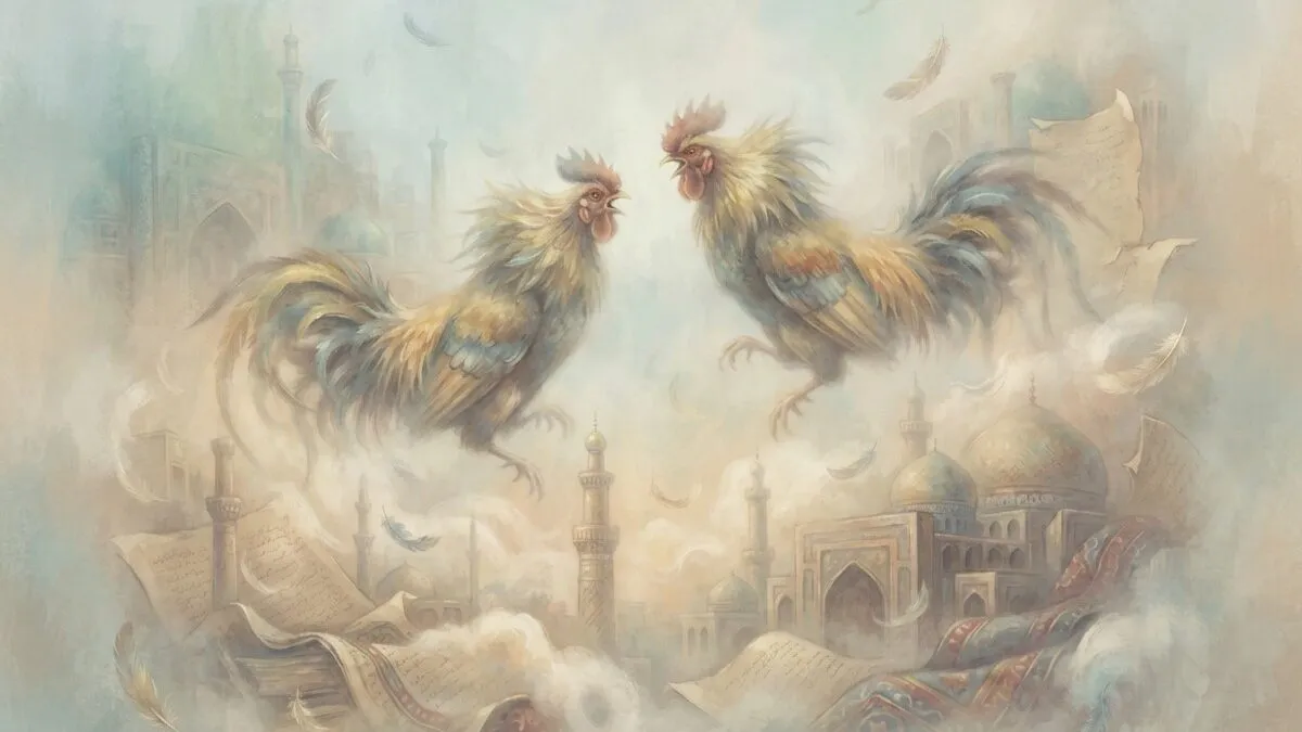 مناقرة الديوك