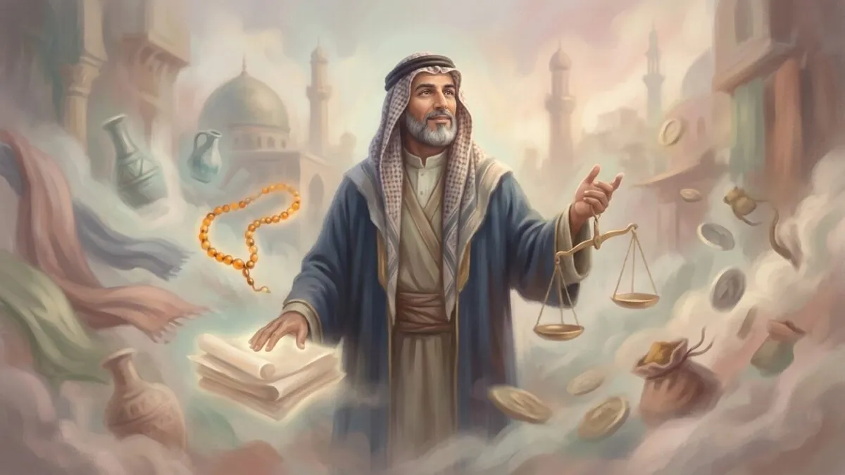 التاجر
