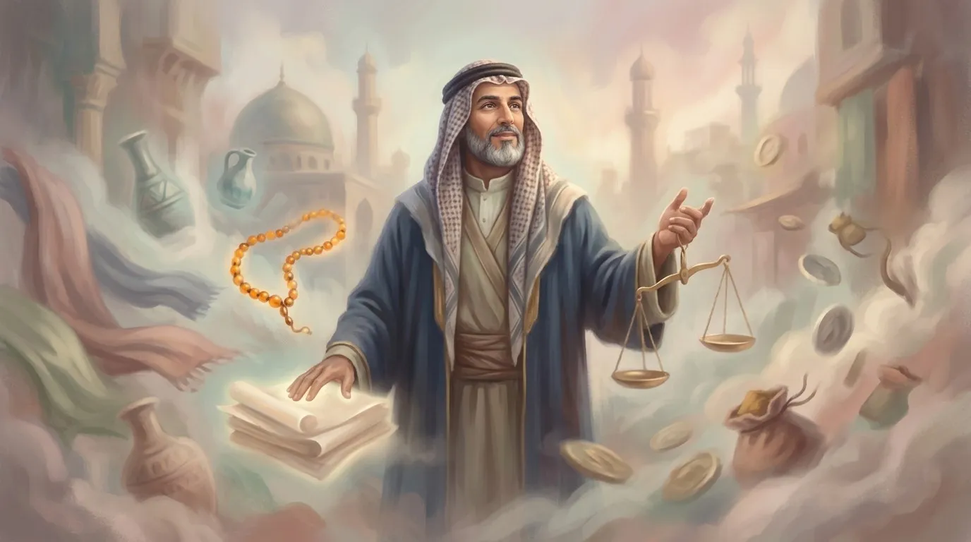 التاجر